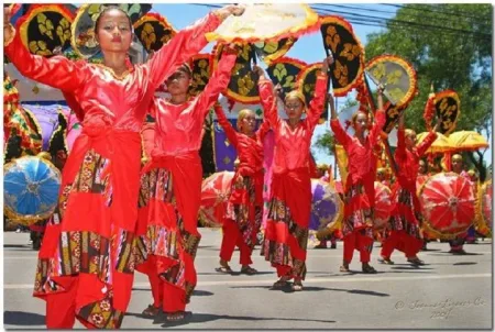 Filipino folk dancing