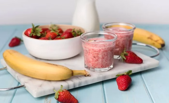 Berry Boost: Energize Your Day with Healthy Strawberry Banana Smoothies Berry Boost Energize Your Day with Healthy Strawberry Banana Smoothies
