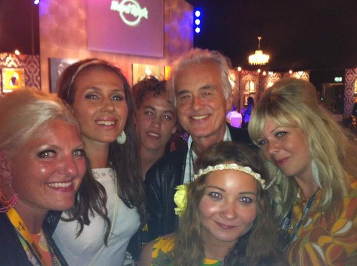 Jimmy Page Family