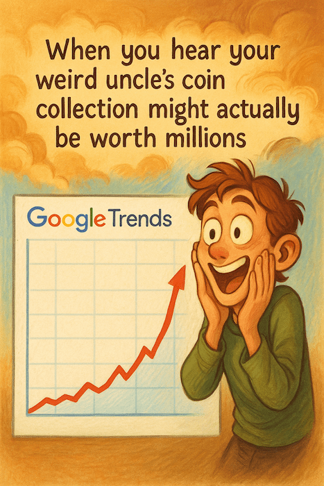 When you hear your weird uncles coin collection might actually be worth millions